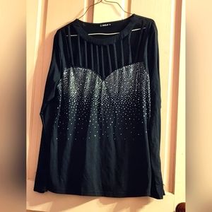 Beautiful evening wear top!